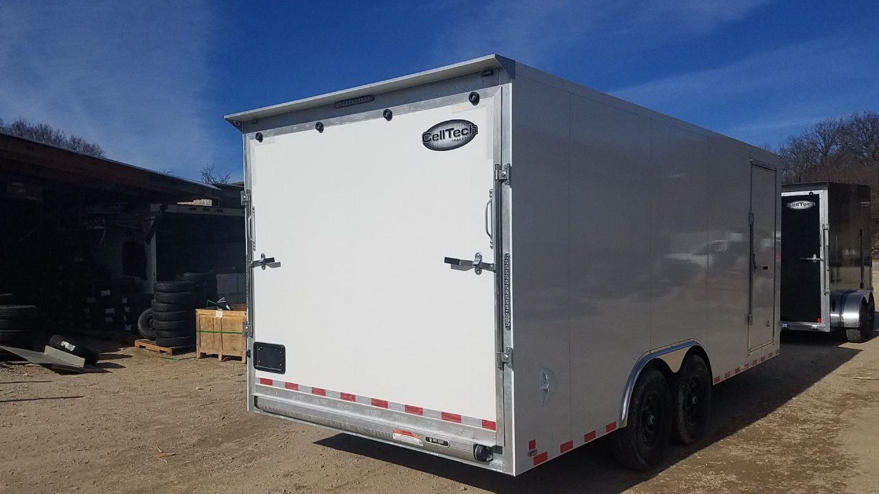 New 2026 Cell-Tech Trailers 8.5 x 18' 14.5 K STRONGEST Cargo Trailer EVER / Enclosed Trailer