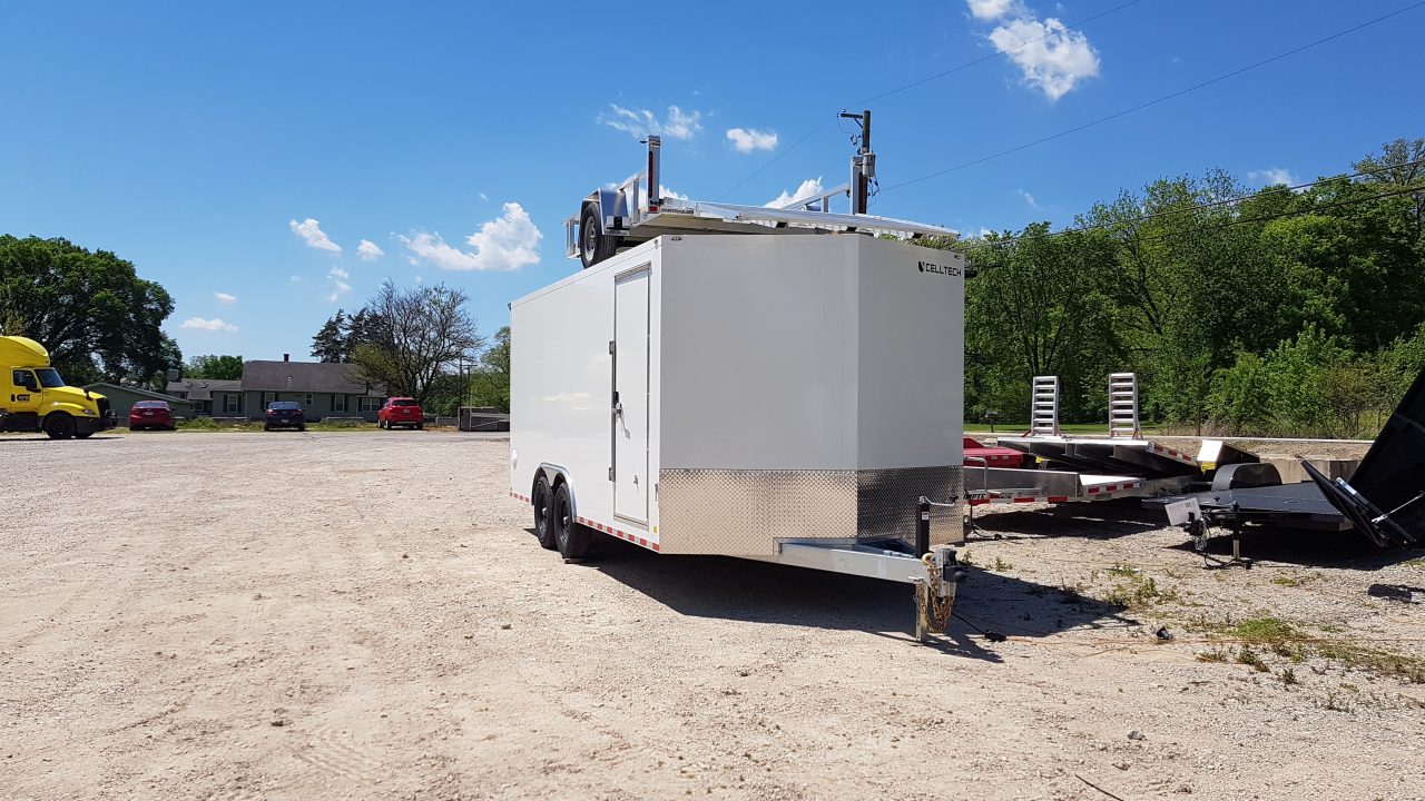 New 2026 Cell-Tech Trailers 8.5 x 18' 14.5 K STRONGEST Cargo Trailer EVER / Enclosed Trailer