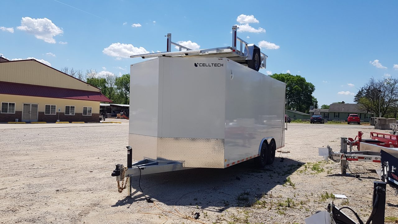 New 2026 Cell-Tech Trailers 8.5 x 18' 14.5 K STRONGEST Cargo Trailer EVER / Enclosed Trailer