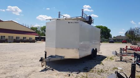 New 2026 Cell-Tech Trailers 8.5 x 18' 14.5 K STRONGEST Cargo Trailer EVER / Enclosed Trailer