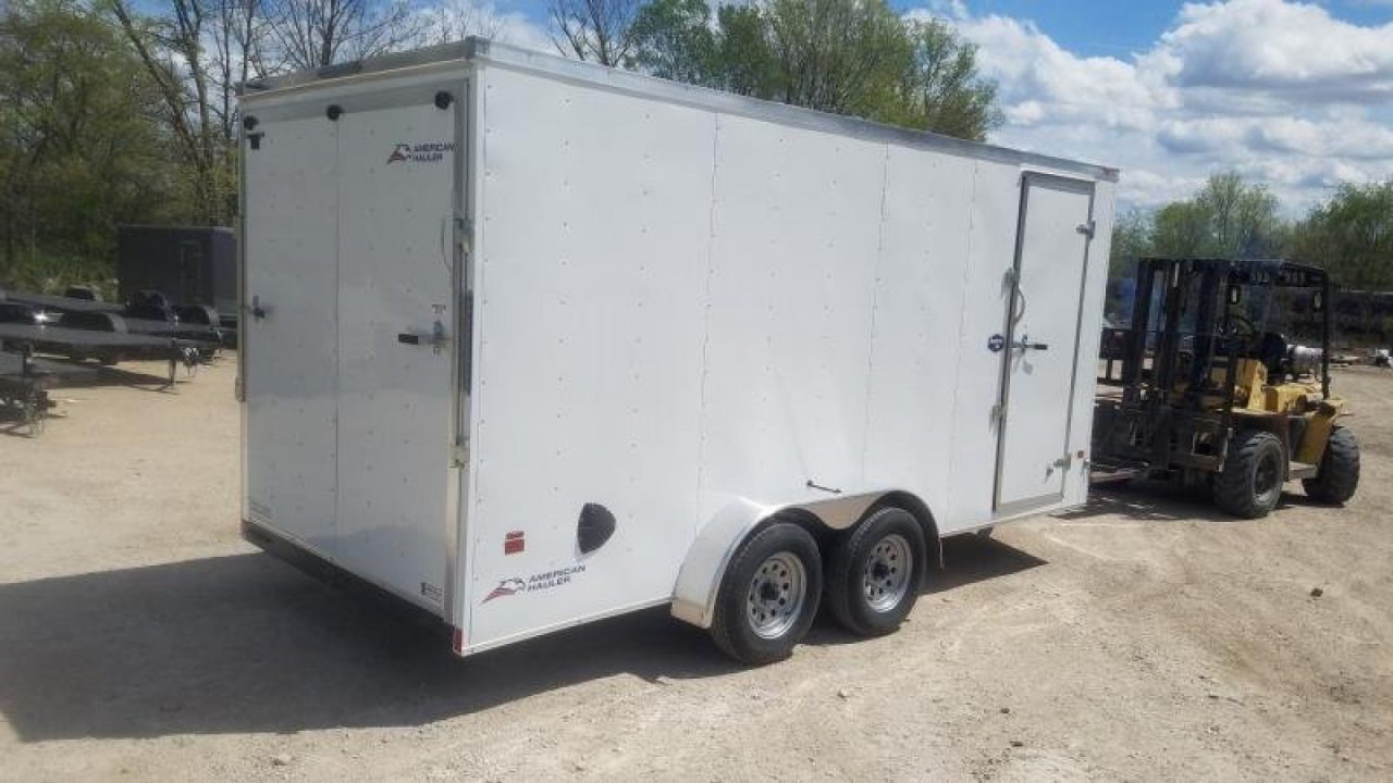 New 2026 American Hauler 714 Arrow Deluxe Cargo / Enclosed Trailer
