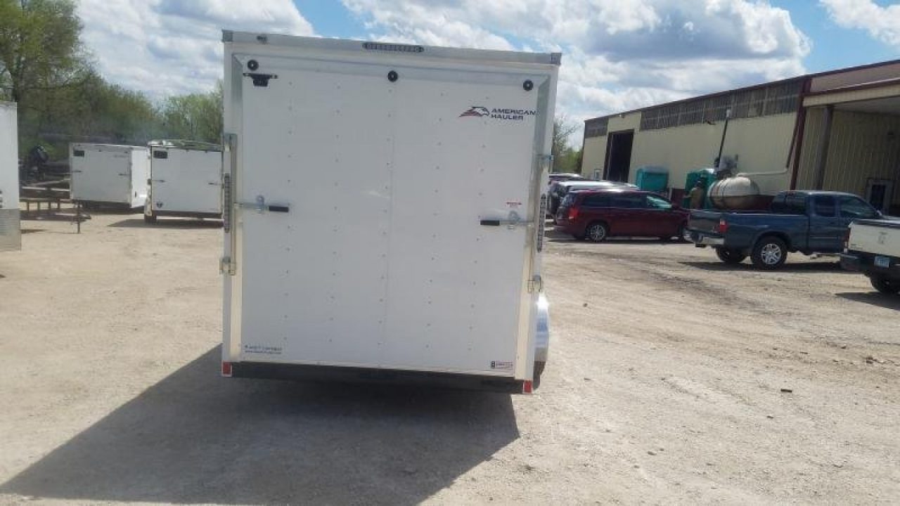 New 2026 American Hauler 714 Arrow Deluxe Cargo / Enclosed Trailer