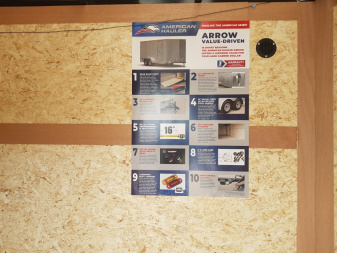 New 2026 American Hauler6x10 Arrow Deluxe Cargo / Enclosed Trailer