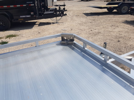 New 2026 Sure-Trac 7X12 Aluminum Low Side Utility Trailer 3K