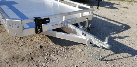 New 2026 Sure-Trac 7X12 Aluminum Low Side Utility Trailer 3K