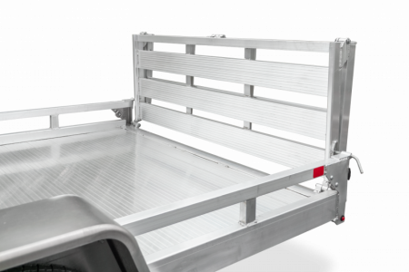 New 2026 Sure-Trac 7X12 Aluminum Low Side Utility Trailer 3K