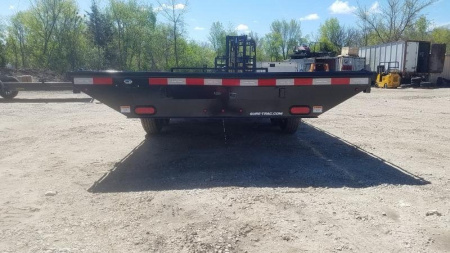 New 2025 Sure-Trac 8.5 x 20' Flatbed Deckover 14K Trailer
