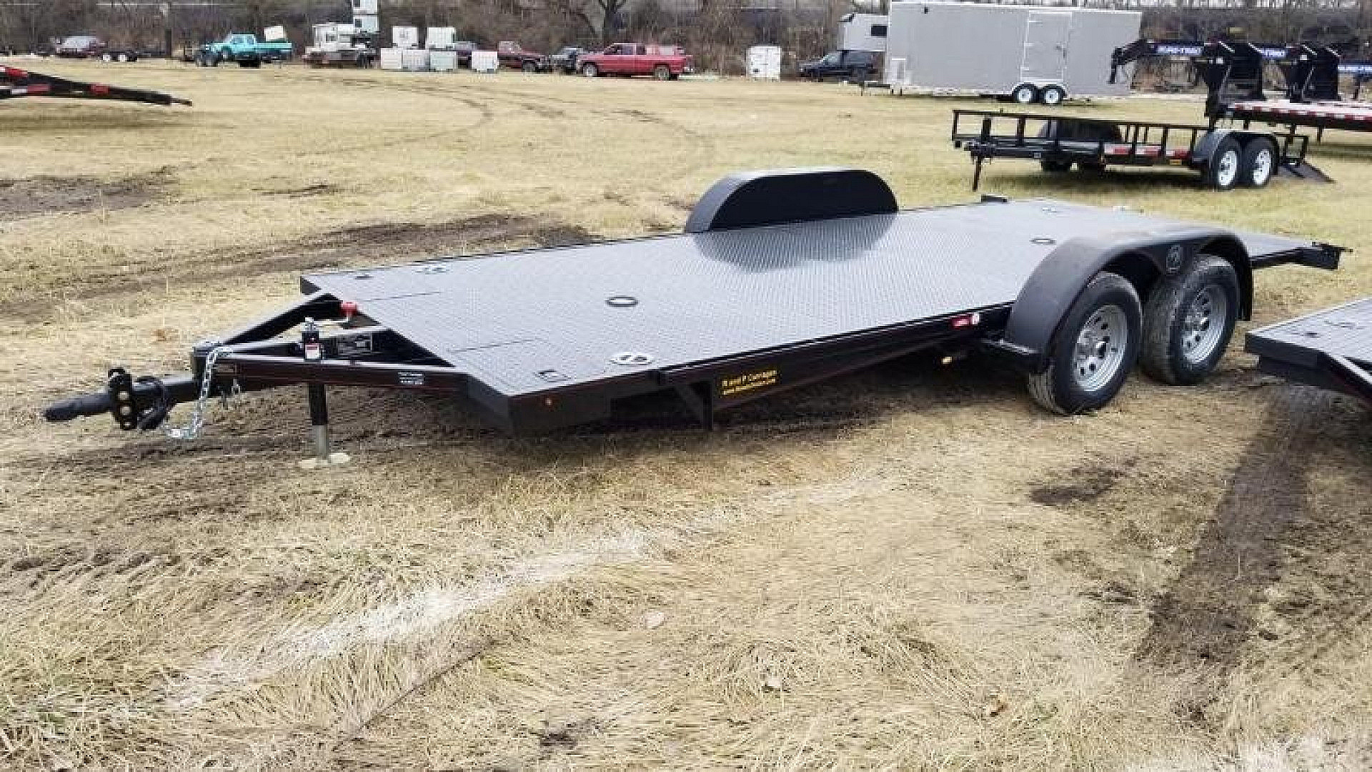 New 2025 7K Kwik Load Trailers 7x18 Steel Texas Rollback Open Auto Hauler / Racing Trailer