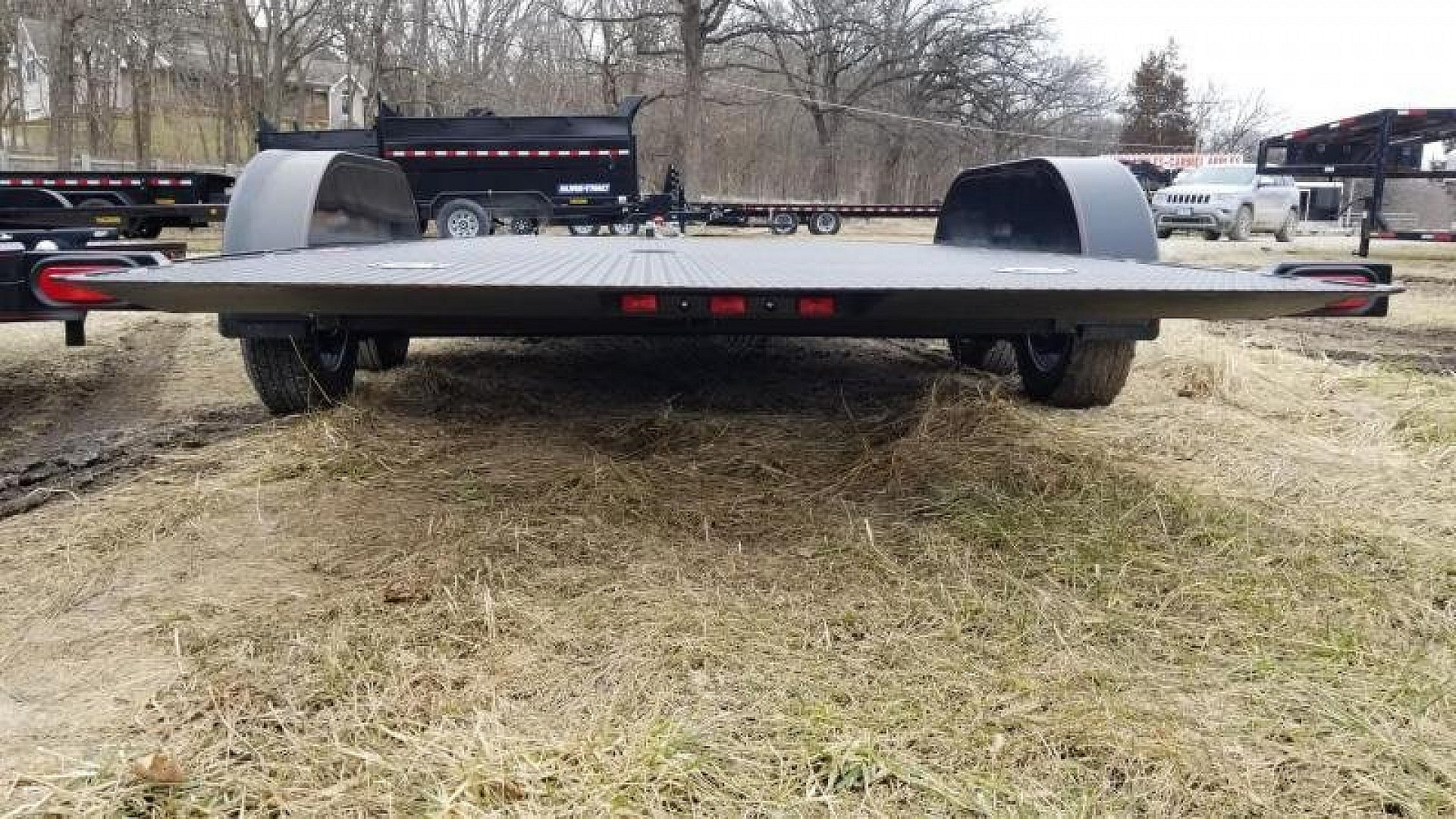 New 2025 7K Kwik Load Trailers 7x18 Steel Texas Rollback Open Auto Hauler / Racing Trailer