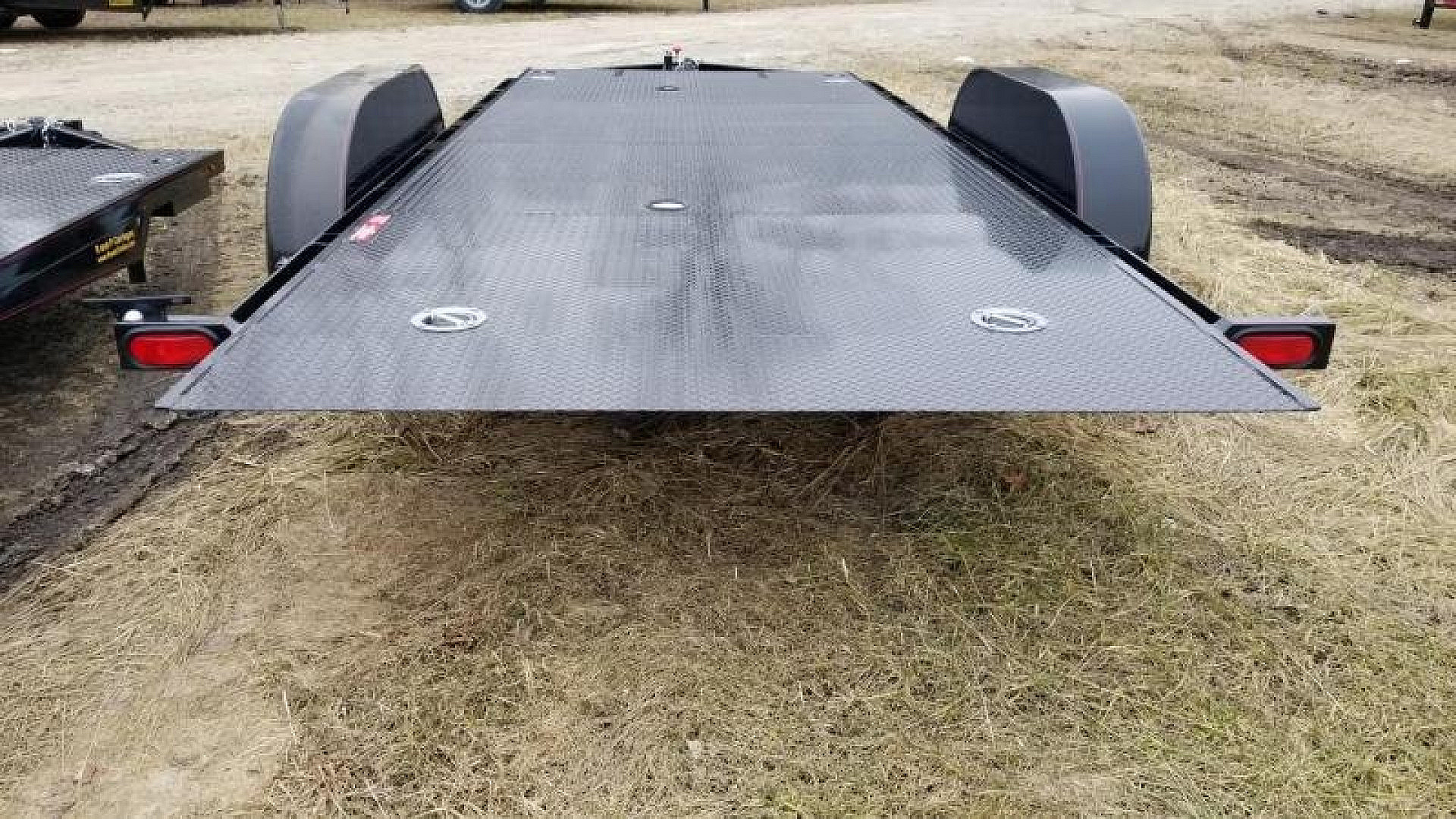 New 2025 7K Kwik Load Trailers 7x18 Steel Texas Rollback Open Auto Hauler / Racing Trailer