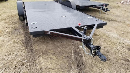 New 2025 7K Kwik Load Trailers 7x18 Steel Texas Rollback Open Auto Hauler / Racing Trailer
