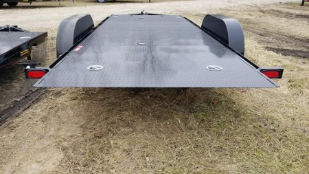 New 2025 7K Kwik Load Trailers 7x18 Steel Texas Rollback Open Auto Hauler / Racing Trailer