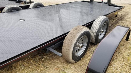 New 2025 7K Kwik Load Trailers 7x18 Steel Texas Rollback Open Auto Hauler / Racing Trailer