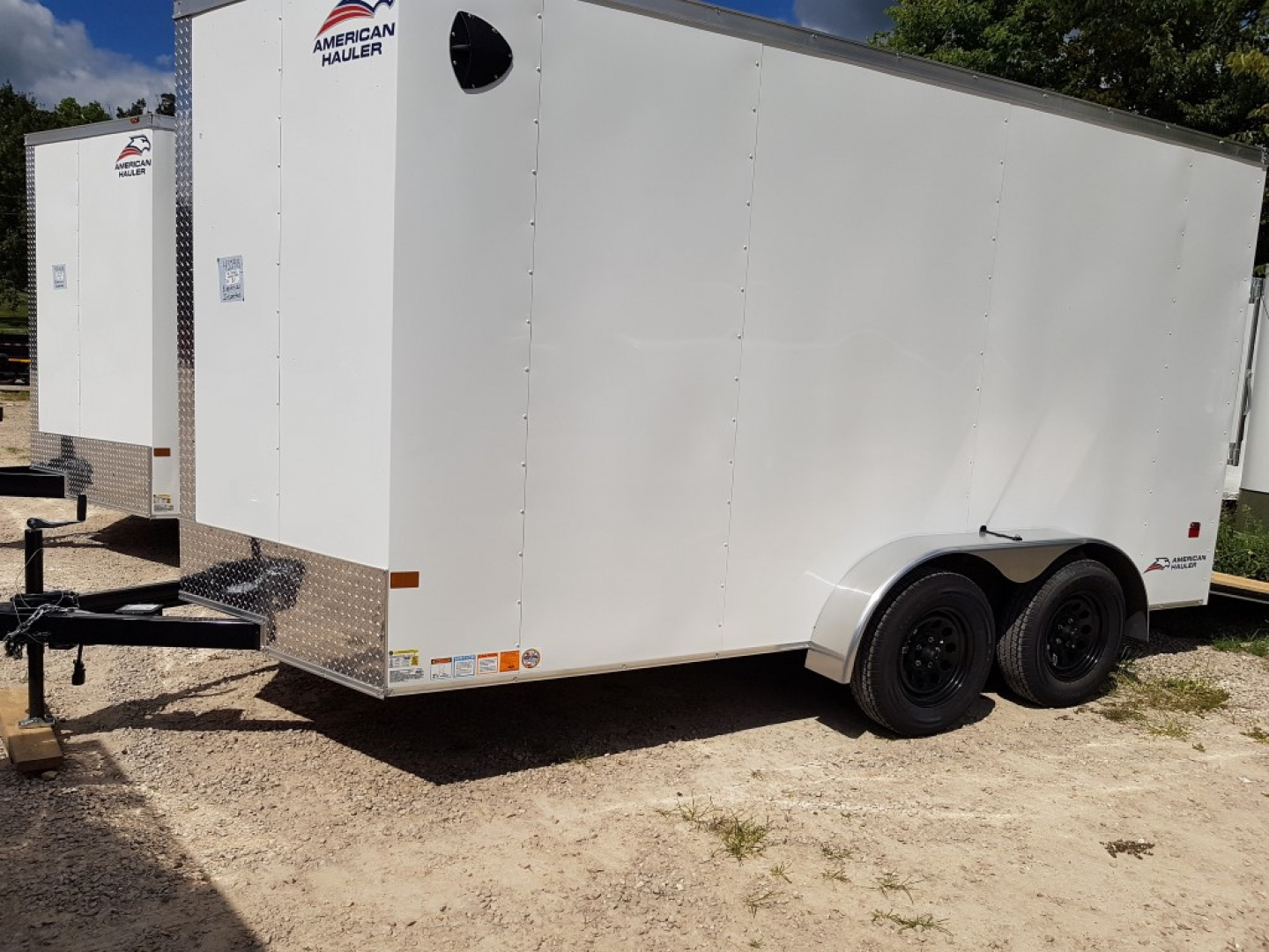 New 2026 American Hauler 7x14 Arrow Deluxe Cargo / Enclosed Trailer