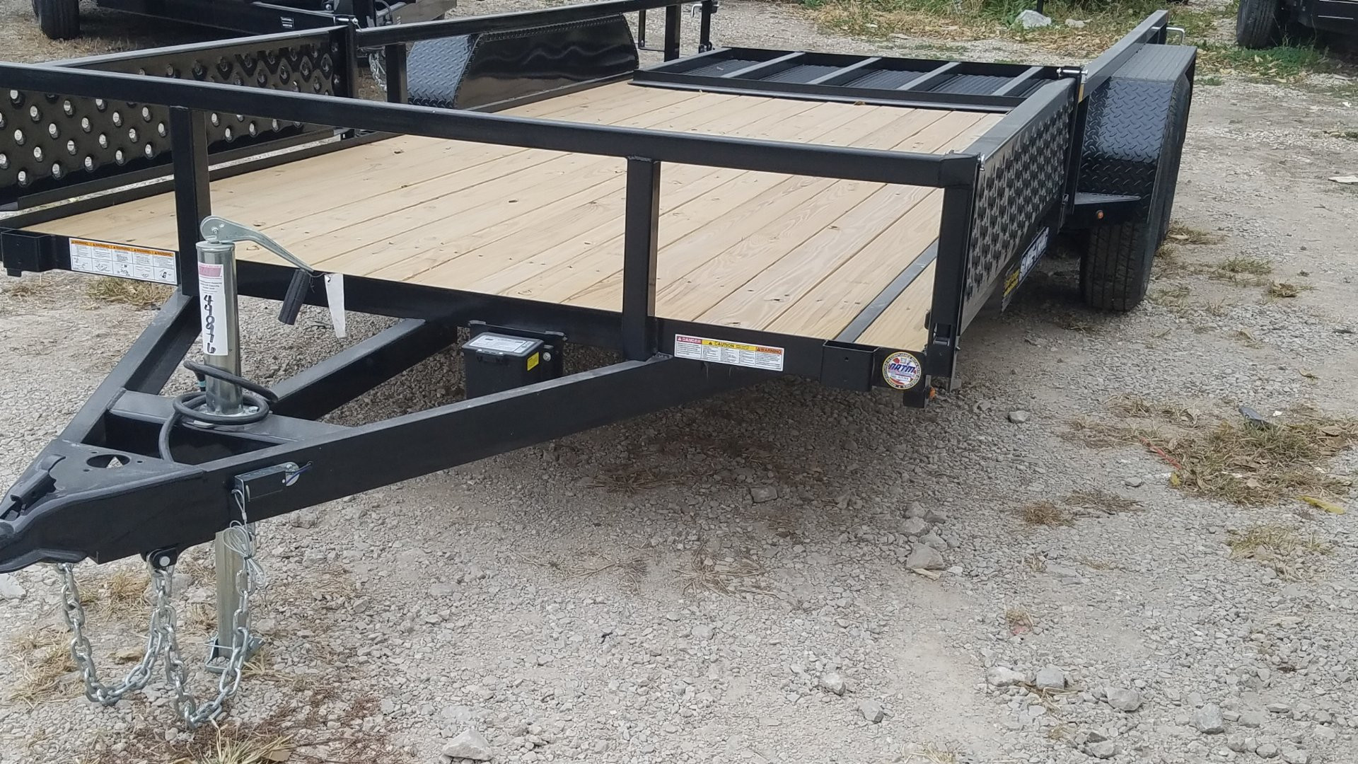 New 2025 SURE-TRAC Sure-Trac 716 Tube Top ATV ATV Trailer