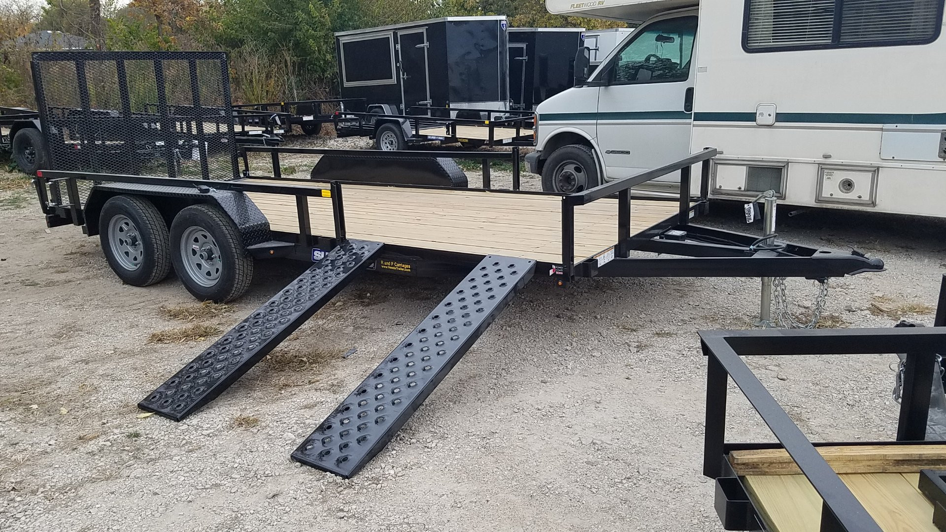 New 2025 SURE-TRAC Sure-Trac 716 Tube Top ATV ATV Trailer