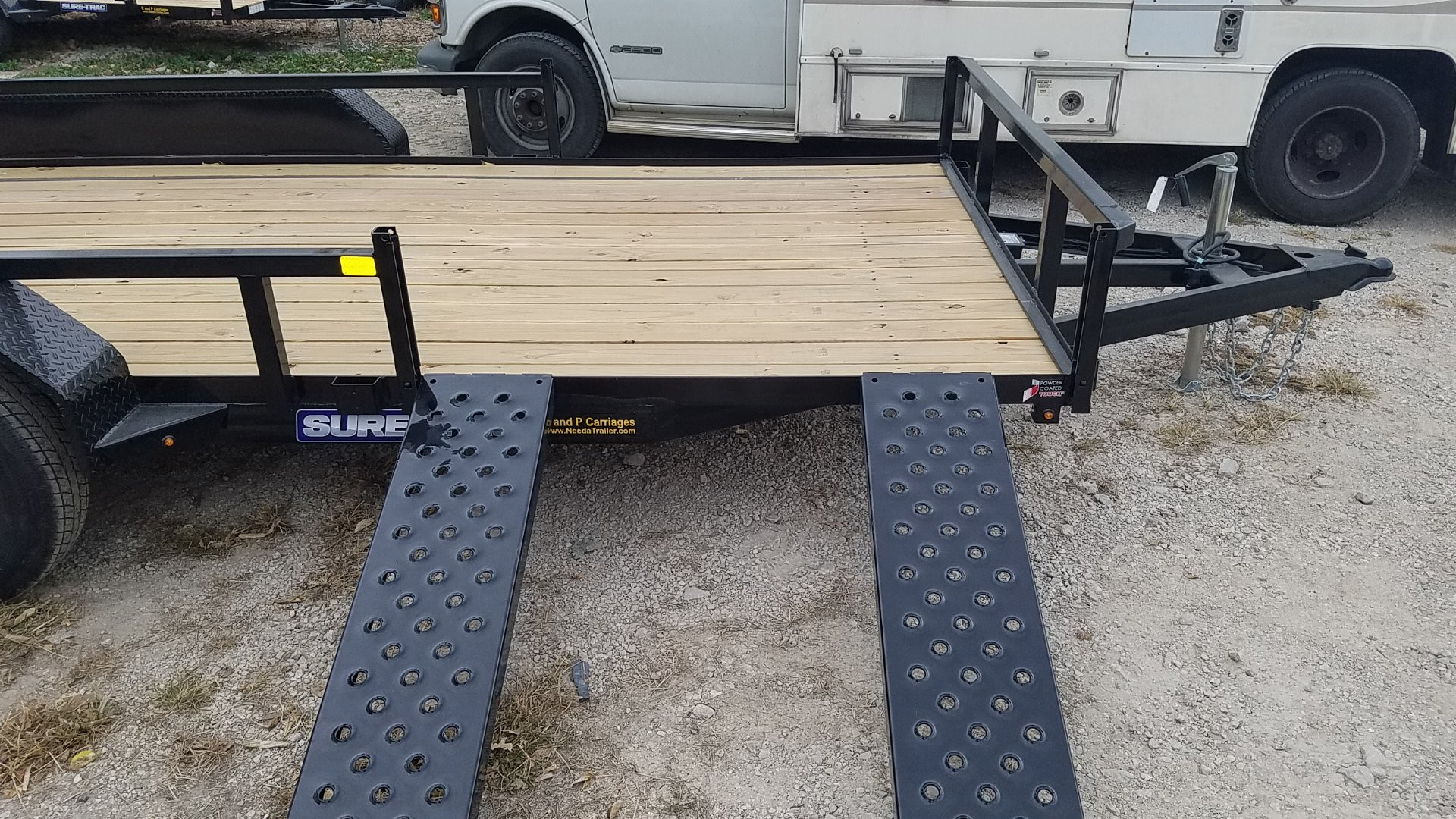 New 2025 SURE-TRAC Sure-Trac 716 Tube Top ATV ATV Trailer