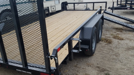 New 2025 SURE-TRAC Sure-Trac 716 Tube Top ATV ATV Trailer