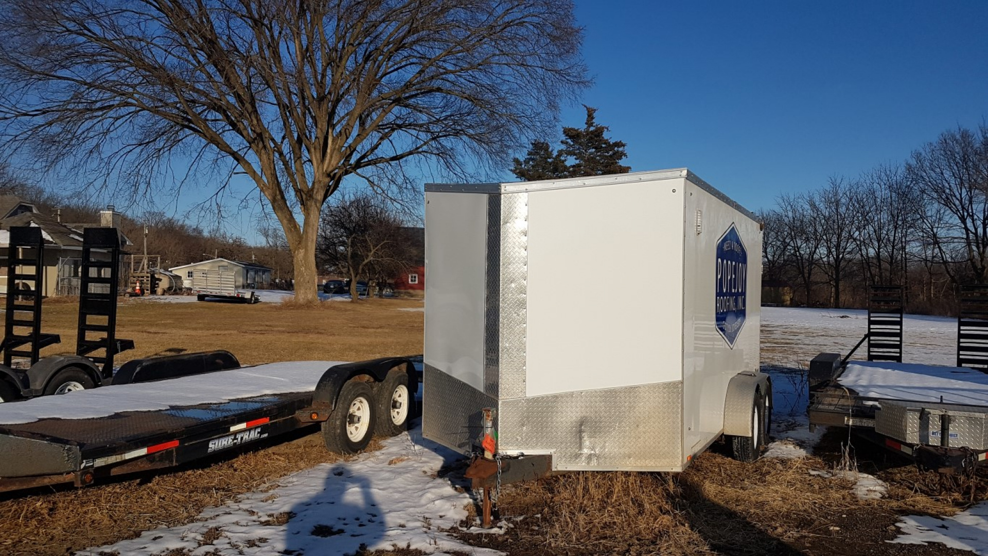 Used 2019 Cargo Express 7x14 Cargo Express Enclosed Cargo Trailer 7K