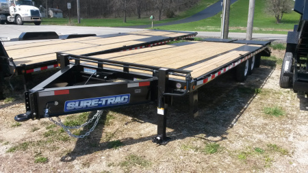 New 2025 Sure-Trac 8.5x20+5 20K Deckover Equipment Trailer