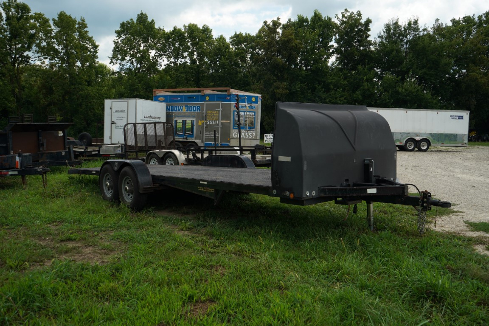 Used FOR RENT ONLY, 2017 Kwik Load Trailers 7x24Texas Rollback Auto Hauler Car / Racing Trailer