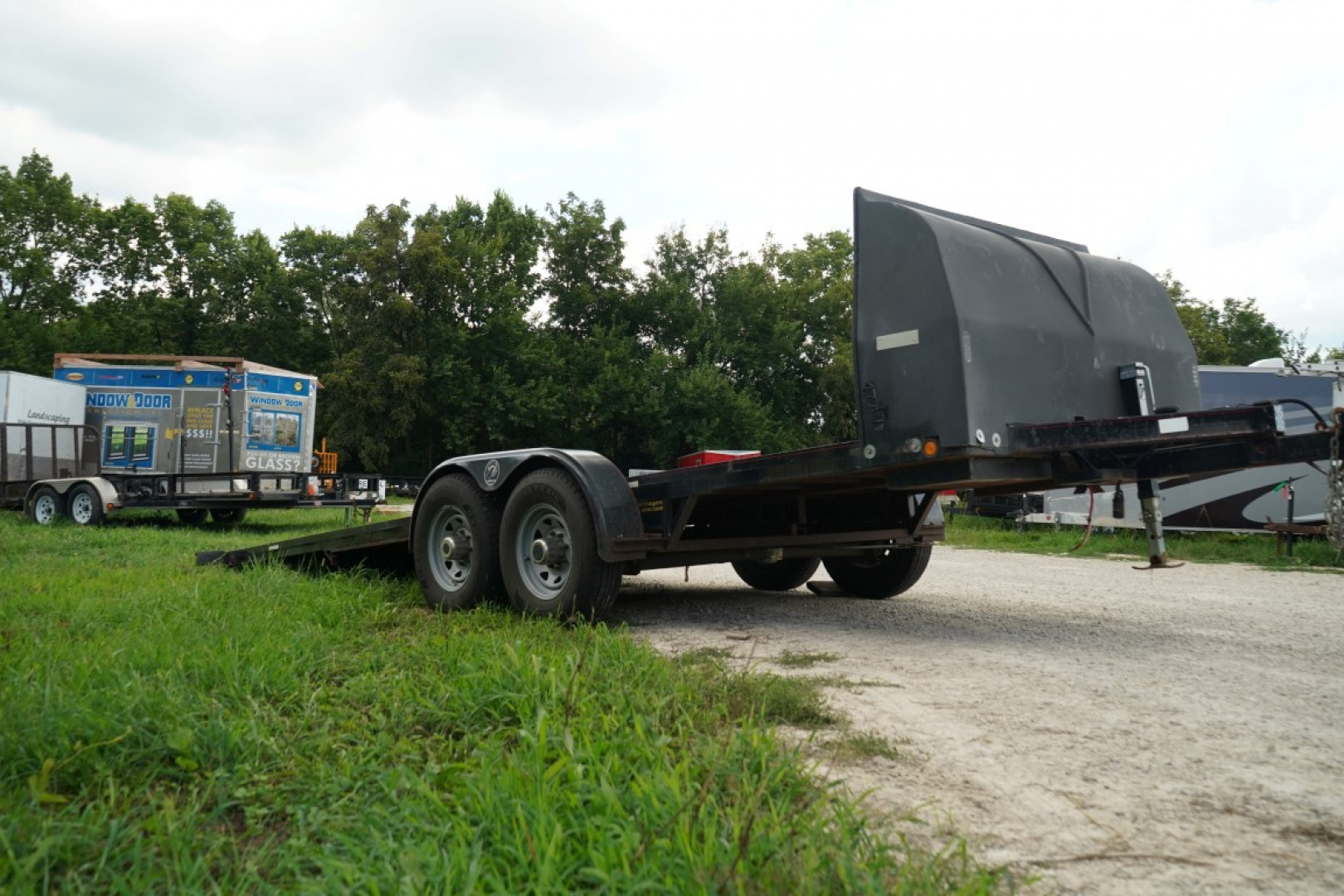 Used FOR RENT ONLY, 2017 Kwik Load Trailers 7x24Texas Rollback Auto Hauler Car / Racing Trailer