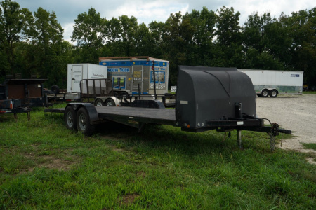 Used FOR RENT ONLY, 2017 Kwik Load Trailers 7x24Texas Rollback Auto Hauler Car / Racing Trailer