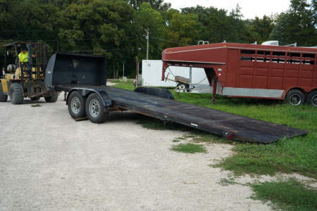 Used FOR RENT ONLY, 2017 Kwik Load Trailers 7x24Texas Rollback Auto Hauler Car / Racing Trailer