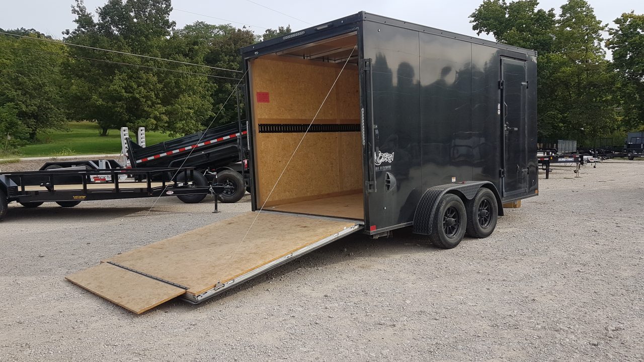 Used 2023 Stealth 7x14 Cobra Aluminum Cargo/ Enclosed Trailer