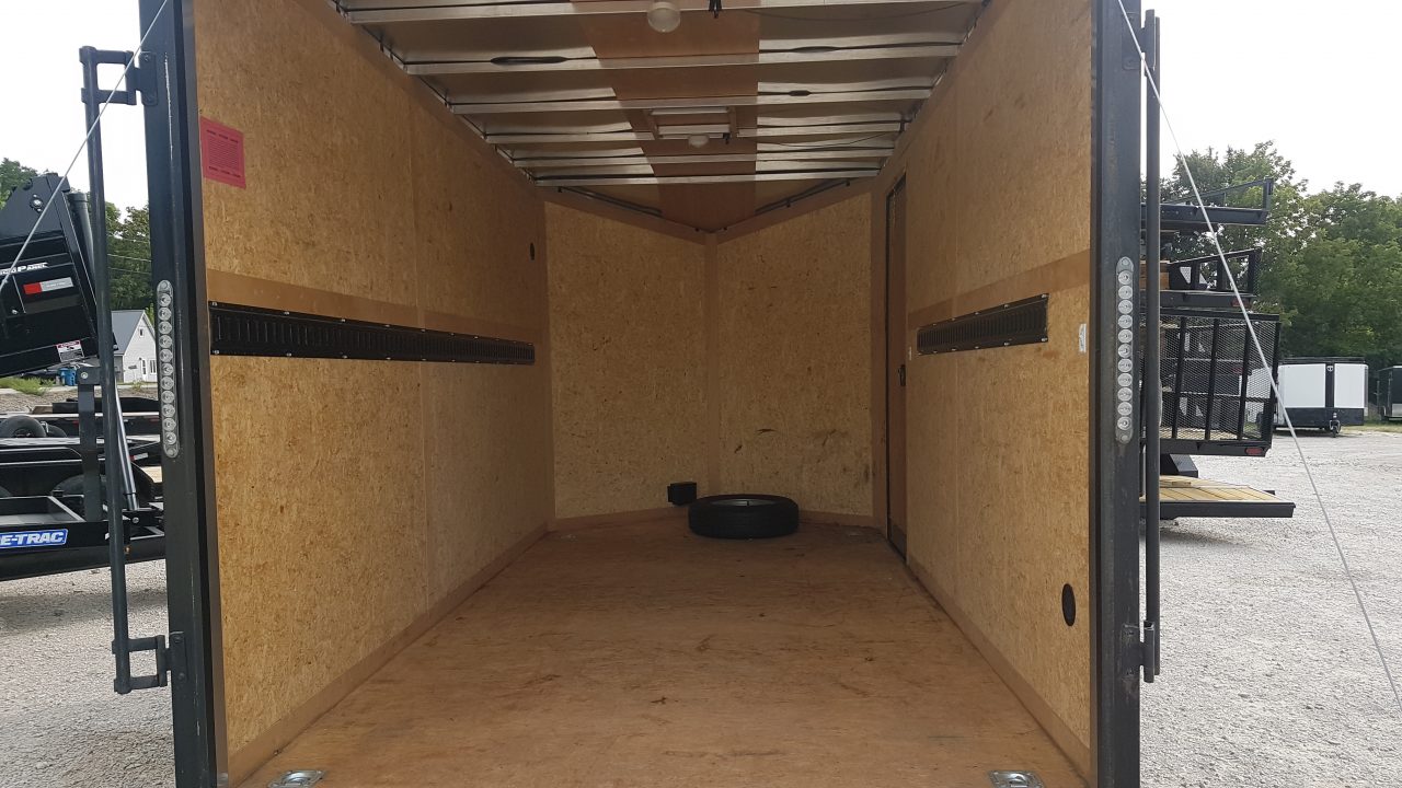 Used 2023 Stealth 7x14 Cobra Aluminum Cargo/ Enclosed Trailer
