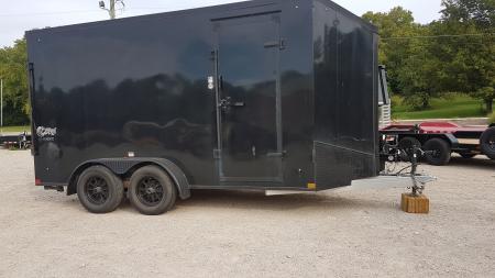 Used 2023 Stealth 7x14 Cobra Aluminum Cargo/ Enclosed Trailer
