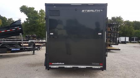 Used 2023 Stealth 7x14 Cobra Aluminum Cargo/ Enclosed Trailer