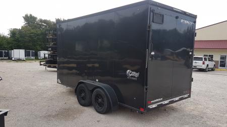 Used 2023 Stealth 7x14 Cobra Aluminum Cargo/ Enclosed Trailer