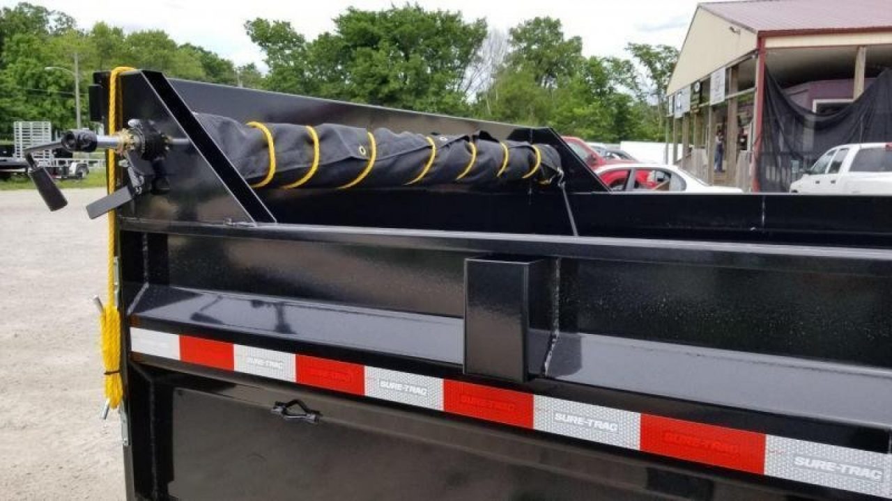 New 2026 Sure-Trac 82x12 Telescopic Dump Trailer