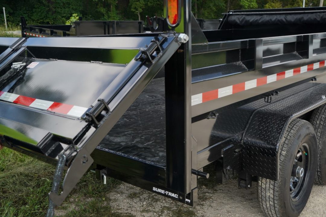 New 2026 Sure-Trac 82x12 Telescopic Dump Trailer