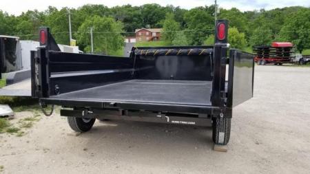 New 2026 Sure-Trac 82x12 Telescopic Dump Trailer