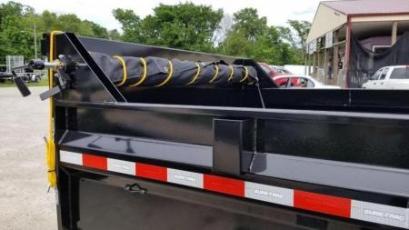 New 2026 Sure-Trac 82x12 Telescopic Dump Trailer