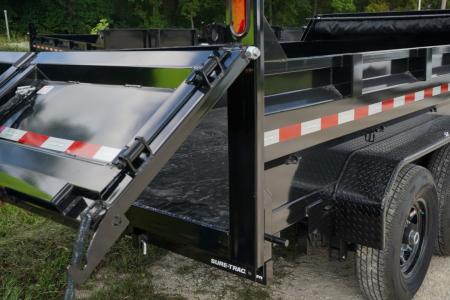 New 2026 Sure-Trac 82x12 Telescopic Dump Trailer