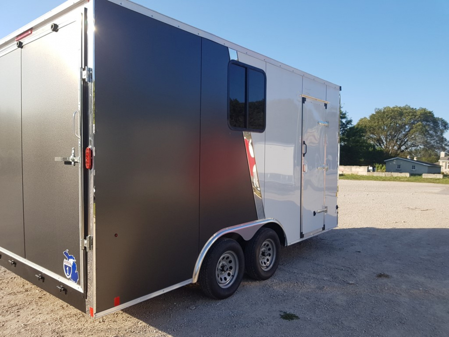 New 2026 Interstate 8.5x16 IFC Enclosed Cargo /Toy Hauler Trailer