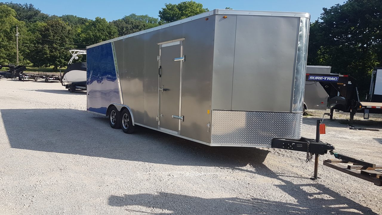 New 2021 Interstate Cargo 8.5x 22 IFC Enclosed Cargo Trailer Car Hauler