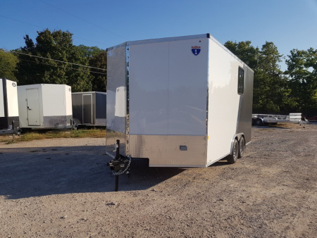 New 2026 Interstate 8.5x16 IFC Enclosed Cargo /Toy Hauler Trailer