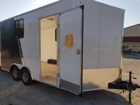 New 2026 Interstate 8.5x16 IFC Enclosed Cargo /Toy Hauler Trailer