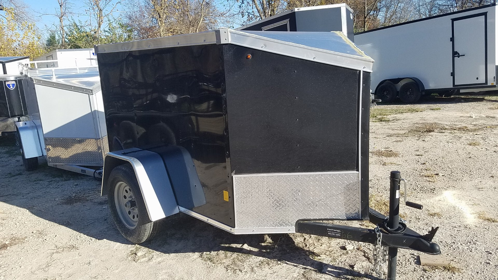 New 2024 Interstate 4x6 SFC Enclosed Cargo Trailer 3k GVWR
