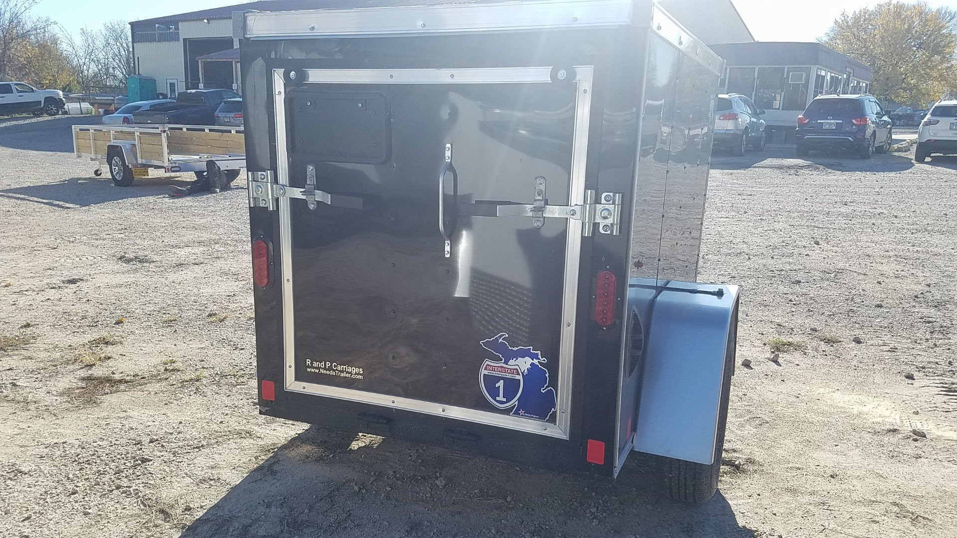 New 2024 Interstate 4x6 SFC Enclosed Cargo Trailer 3k GVWR