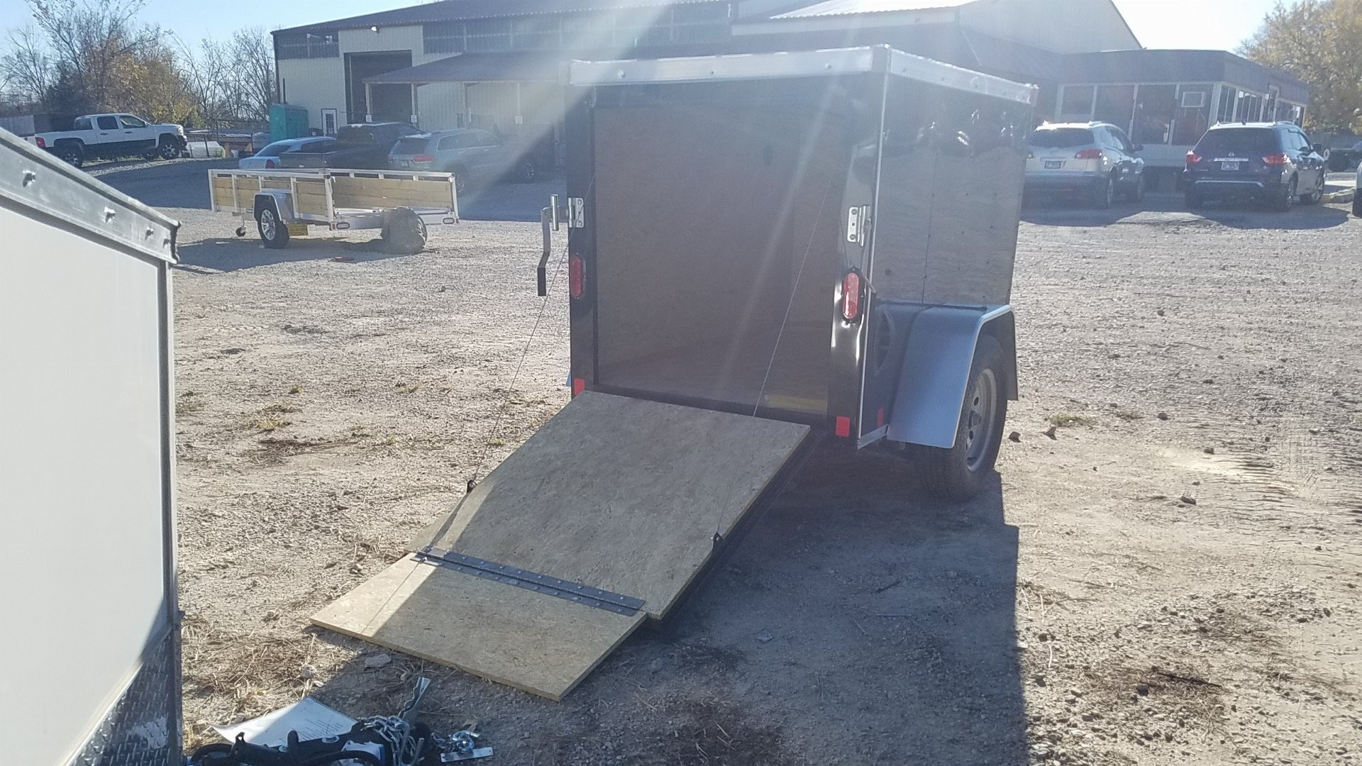 New 2024 Interstate 4x6 SFC Enclosed Cargo Trailer 3k GVWR