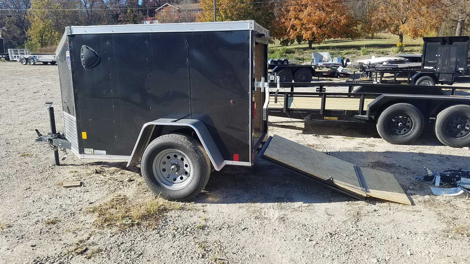 New 2024 Interstate 4x6 SFC Enclosed Cargo Trailer 3k GVWR