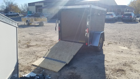 New 2024 Interstate 4x6 SFC Enclosed Cargo Trailer 3k GVWR