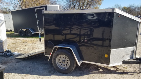 New 2024 Interstate 4x6 SFC Enclosed Cargo Trailer 3k GVWR