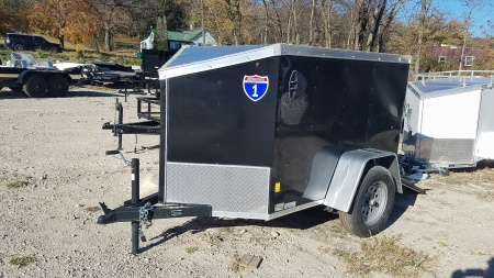 New 2024 Interstate 4x6 SFC Enclosed Cargo Trailer 3k GVWR