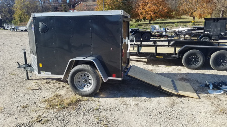 New 2024 Interstate 4x6 SFC Enclosed Cargo Trailer 3k GVWR